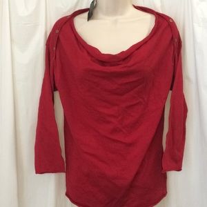 NWT Worthington Size Petite XL Scoop Neck 3/4 slv